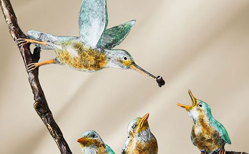 含鑫茹苦 | 鸿鑫雕塑祝天下母亲节日快乐！