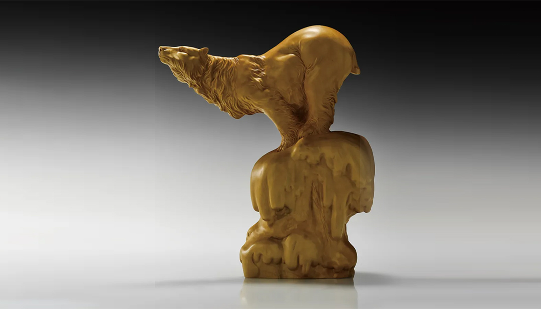 每日工美·大美浙江丨《最后的领地》 吴尧辉